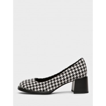 Туфли женские Текстиль на каблуке арт: AY072_01TT-BL "AY072_01TT-BL" 3