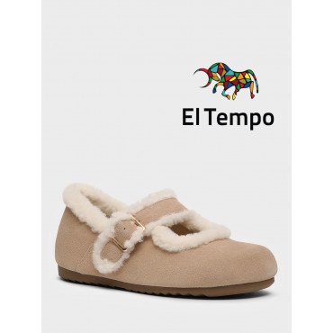 Туфли меховые Мери Джейн Спилок арт.:CCI147_02CB-BG CCI147_02CB-BG