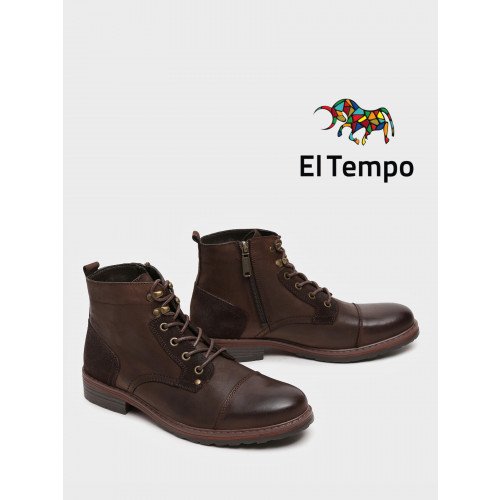 Ботинки высокие мужские зимние Кожа натуральная арт.:RM053_01KI-BR "RM053_01KI-BR" 2