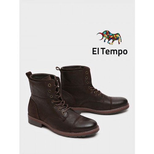 Ботинки высокие мужские зимние Кожа натуральная арт.:RM053_02KI-BR "RM053_02KI-BR" 2