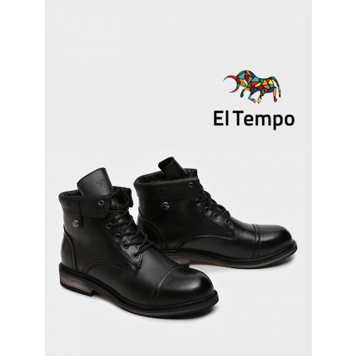 Ботинки высокие мужские зимние Кожа натуральная арт.:RM001_01KH-BL "RM001_01KH-BL" 2