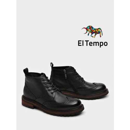 Ботинки высокие мужские зимние Кожа натуральная арт.:RM045_02KH-BL "RM045_02KH-BL" 2