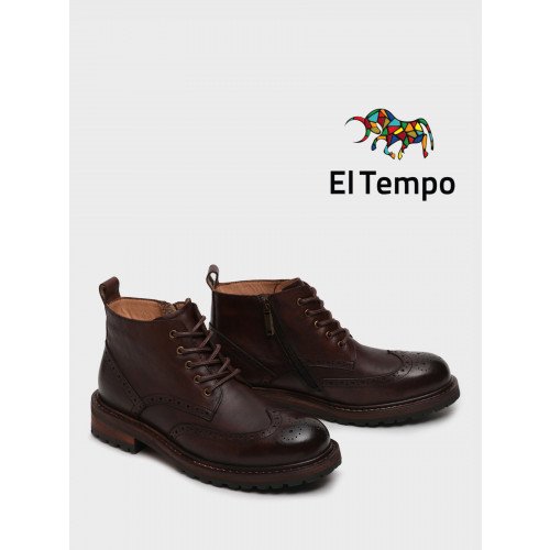 Ботинки высокие мужские зимние Кожа натуральная арт.:RM045_02KH-BR "RM045_02KH-BR" 2