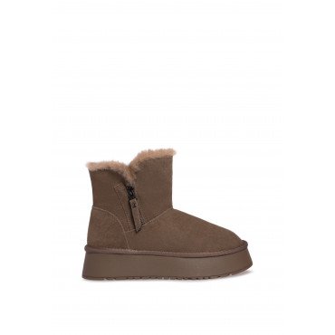 Угги женские зимние с мехом на платформе арт.:AI028_01CI-BG-S AI028_01CI-BG-S