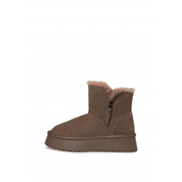 Угги женские зимние с мехом на платформе арт.:AI028_01CI-BG-S AI028_01CI-BG-S 2