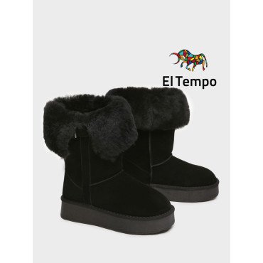 Угги женские зимние высокие на платформе Спилок арт.:ZU012_01CH-BL ZU012_01CH-BL 2