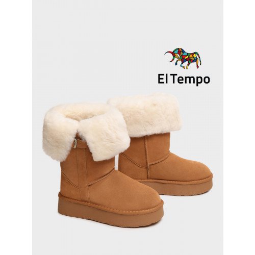 Угги женские зимние высокие на платформе Спилок арт.:ZU012_01CH-CM "ZU012_01CH-CM" 2