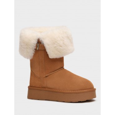 Угги женские зимние высокие на платформе Спилок арт.:ZU012_01CH-CM "ZU012_01CH-CM" 3