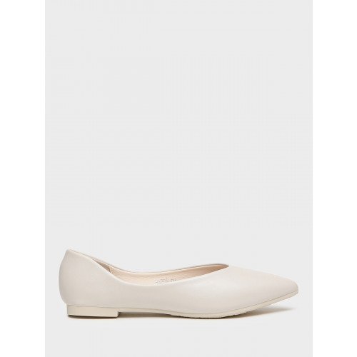 Балетки молочные El Tempo кожа искусственная Женские MA008_01PP-ML "MA008_01PP-ML" 3