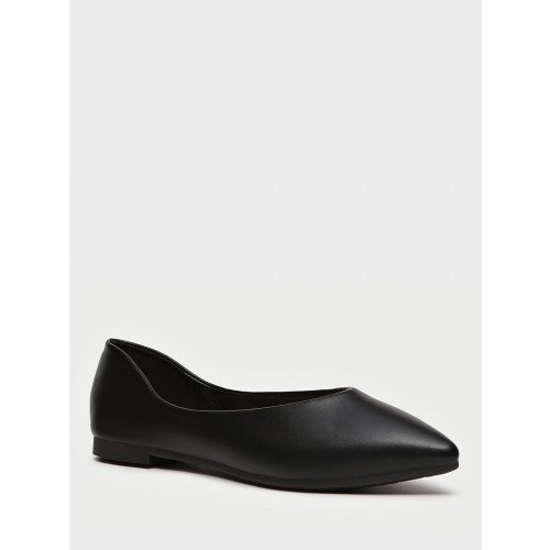 Балетки черные El Tempo кожа искусственная Женские MA008_01PP-BL "MA008_01PP-BL" 4