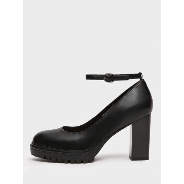 Туфли женские на платформе и каблуке Кожа натуральная арт.:DI083_01SK-BL "DI083_01SK-BL" 3