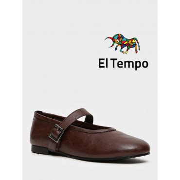 Туфли женские Кожа натуральная на низком каблуке арт.:LV160_01ST-BR "LV160_01ST-BR" 2