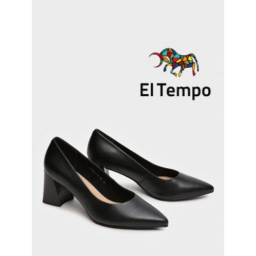 Туфли женские Кожа натуральная на каблуке арт.:LV165_01ST-BL "LV165_01ST-BL" 1