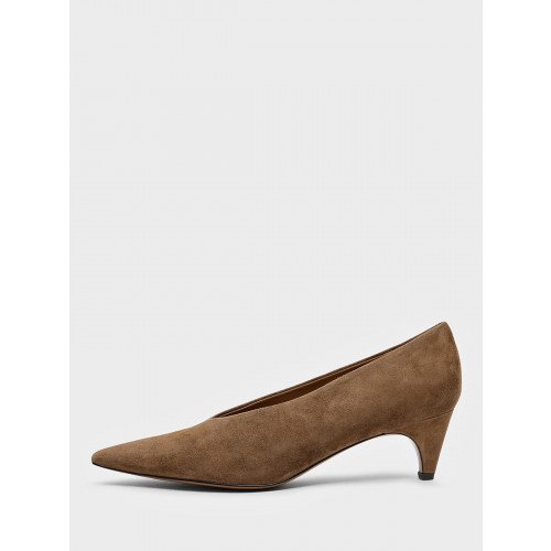 Туфли женские Велюр натуральный на каблуке арт.:RH030_01VK-LB "RH030_01VK-LB" 3