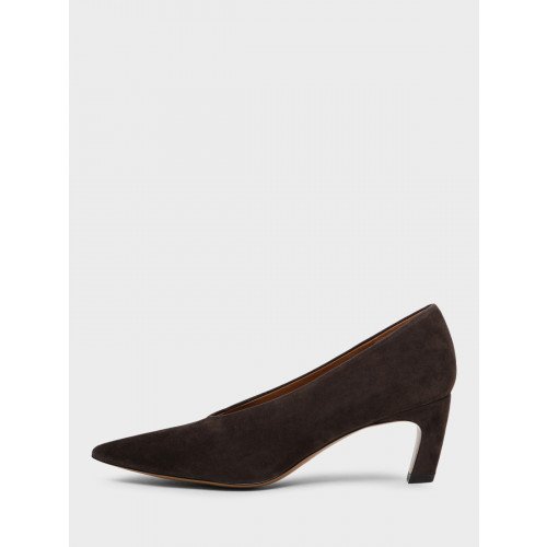 Туфли женские Велюр натуральный на каблуке  арт.:RH031_01VK-BR "RH031_01VK-BR" 3