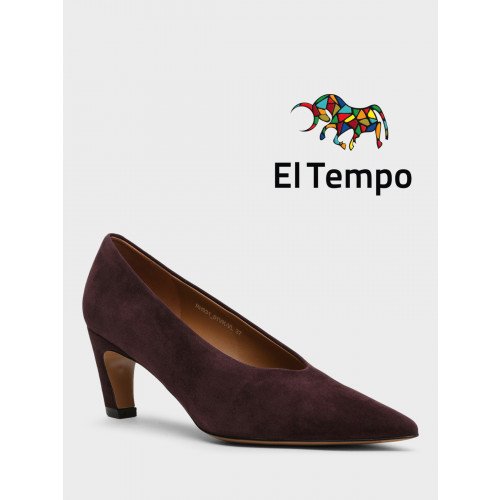 Туфли женские Велюр натуральный на каблуке  арт.:RH031_01VK-VL "RH031_01VK-VL" 2