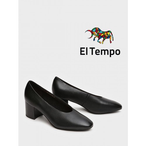 Туфли женские Кожа натуральная на каблуке  арт.:RL078_01KT-BL "RL078_01KT-BL" 1