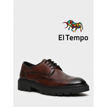 Полуботинки мужские  всесезонные Кожа натуральная арт.: RS002_02KK-BR (El Tempo) RS002_02KK-BR (El Tempo) 2