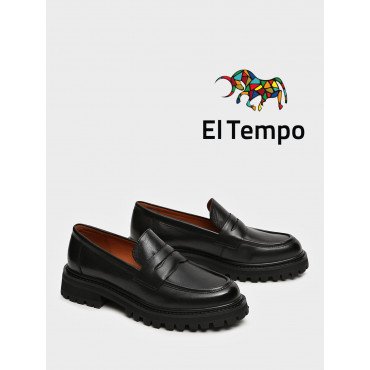 Лоферы женские Кожа натуральная арт.:RS020_10KK-BL (El Tempo) RS020_10KK-BL (El Tempo)