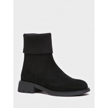 Ботинки женские демисезонные Велюр натуральный арт.:TL076_01VB-BL "TL076_01VB-BL" 3