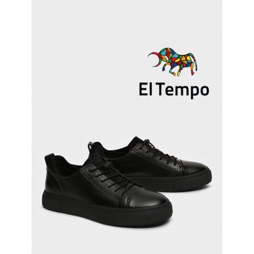 Кеды мужские всесезонные Кожа натуральная арт.:VB004_04KT-BL VB004_04KT-BL