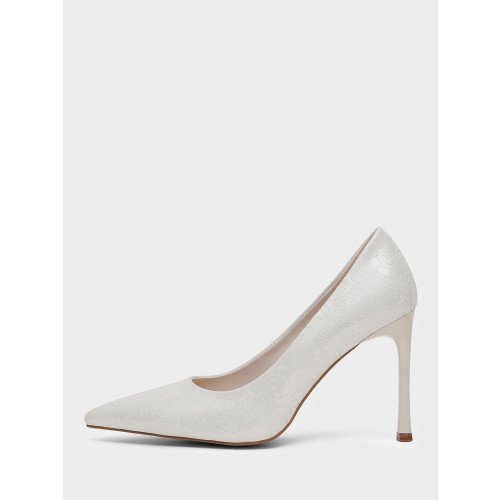 Туфли женские на высоком каблуке К.Кожа арт.:XX117_01PP-WT "XX117_01PP-WT" 3