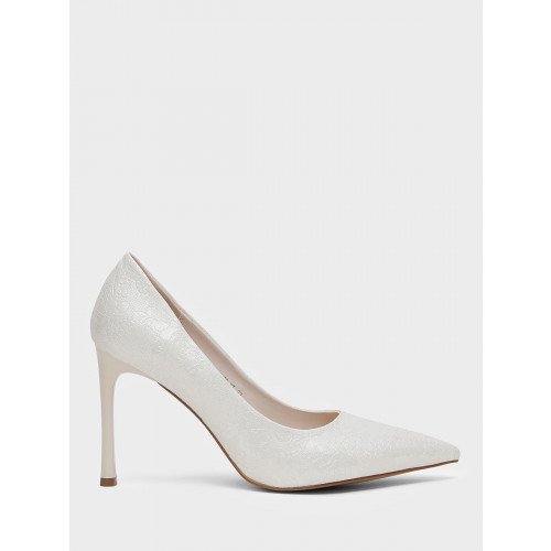 Туфли женские на высоком каблуке К.Кожа арт.:XX117_01PP-WT "XX117_01PP-WT" 4