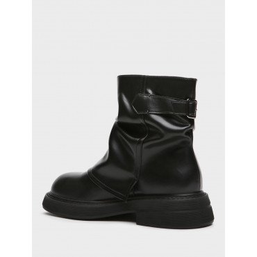 Ботинки женские демисезонные К.Кожа/Искуственная кожа арт.:WN063_02SB-BL "WN063_02SB-BL" 4