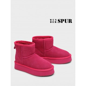 Угги женские, цвет ФУКСИЯ, PC026_02_24_CH PC026_02_24_CH 2