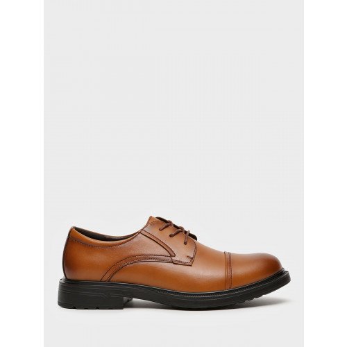 Полуботинки мужские, цвет рыжий, HU012_03SP-CM "HU012_03SP-CM" 3