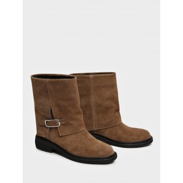 Полусапоги женские, цвет СВЕТЛО-КОРИЧНЕВЫЙ, NN056_01CB-LB NN056_01CB-LB 2