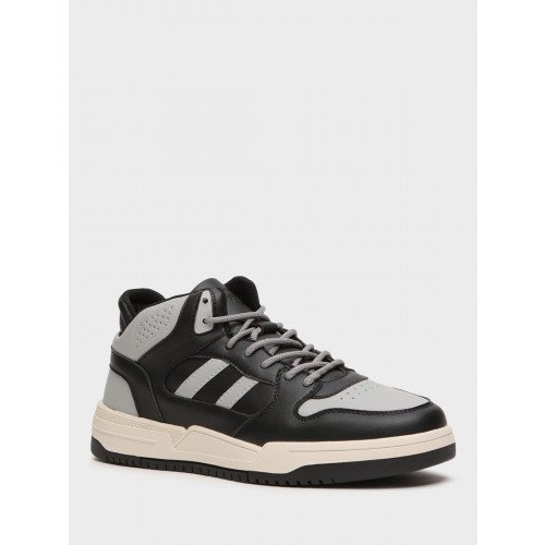 Кеды высокие мужские, цвет СЕРЫЙ, YC018_01PT-WT "YC018_01PT-WT" 1