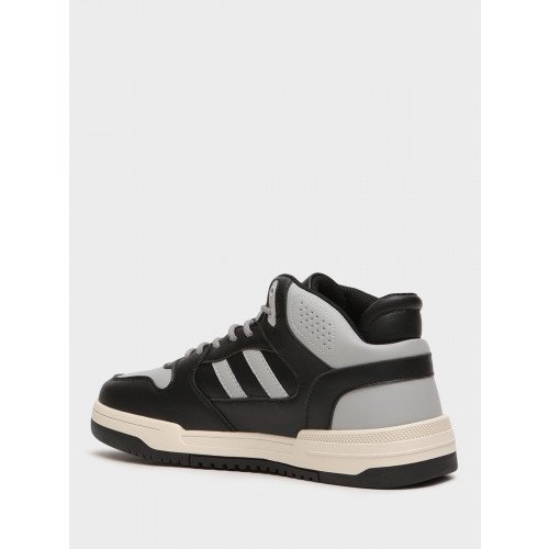 Кеды высокие мужские, цвет СЕРЫЙ, YC018_01PT-WT "YC018_01PT-WT" 4