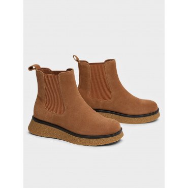 Ботинки женские, цвет СВЕТЛО-КОРИЧНЕВЫЙ, AM032_01CB-LB AM032_01CB-LB 2