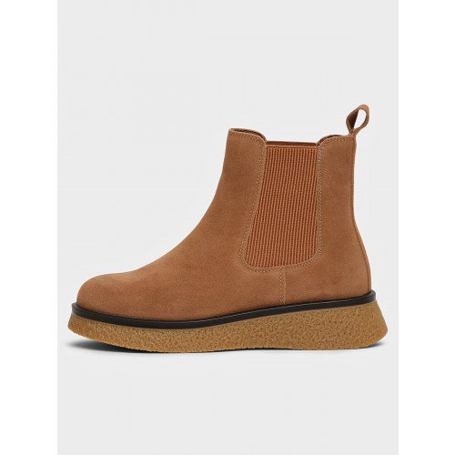 Ботинки женские, цвет СВЕТЛО-КОРИЧНЕВЫЙ, AM032_01CB-LB "AM032_01CB-LB" 4