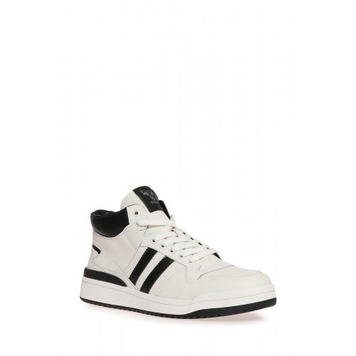 Кеды высокие мужские, цвет БЕЛЫЙ, CSN383_1D02975WH-1-T_WHITE "CSN383_1D02975WH-1-T_WHITE" 1