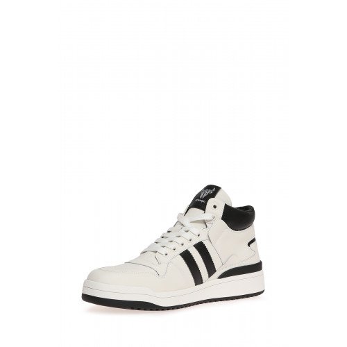 Кеды высокие мужские, цвет БЕЛЫЙ, CSN383_1D02975WH-1-T_WHITE "CSN383_1D02975WH-1-T_WHITE" 4