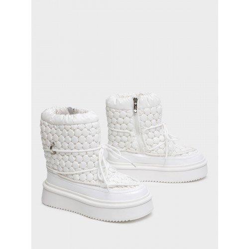 Дутики женские, цвет БЕЛЫЙ, AI028_03TH-WT-S "AI028_03TH-WT-S" 2