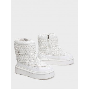 Дутики женские, цвет БЕЛЫЙ, AI028_03TH-WT-S AI028_03TH-WT-S 2