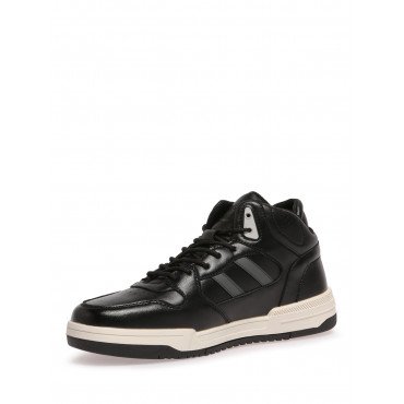 Кеды высокие мужские, цвет ЧЕРНЫЙ, YC018_01PT-BL YC018_01PT-BL 2