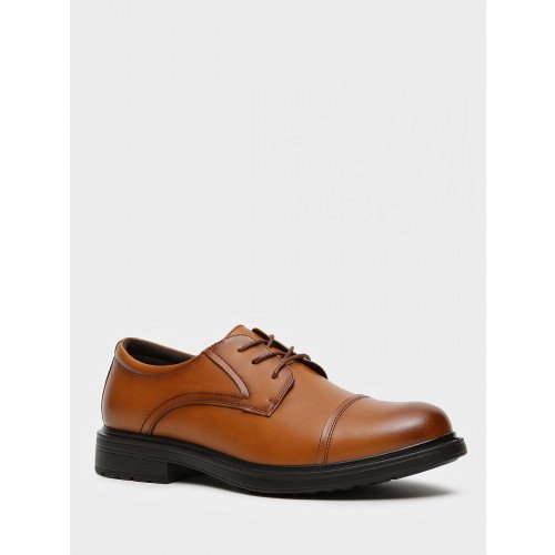 Полуботинки мужские, цвет рыжий, HU012_03SP-CM "HU012_03SP-CM" 1