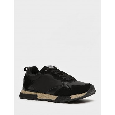 Кроссовки мужские, цвет ЧЕРНЫЙ, FH034_01TT-BL FH034_01TT-BL