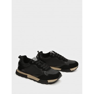 Кроссовки мужские, цвет ЧЕРНЫЙ, FH034_01TT-BL FH034_01TT-BL 2