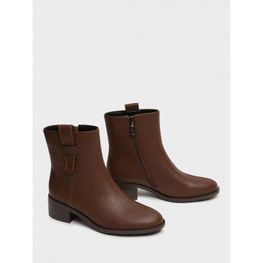 Ботильоны женские, цвет КОРИЧНЕВЫЙ, XX082_01PB-BR XX082_01PB-BR 2