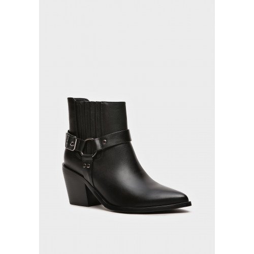 Ботильоны женские, цвет ЧЕРНЫЙ, XT034_01PB-BL "XT034_01PB-BL" 1