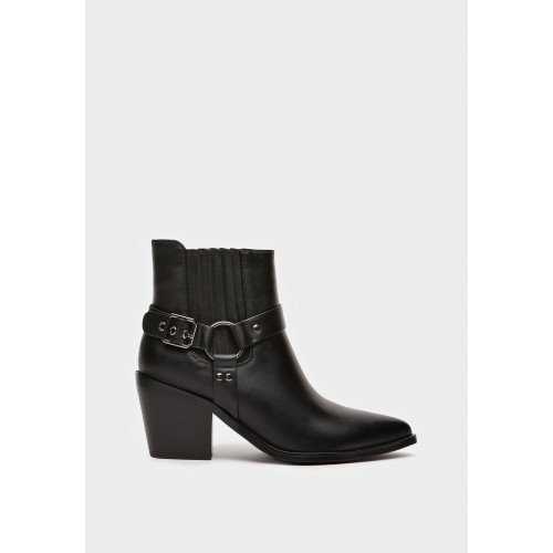 Ботильоны женские, цвет ЧЕРНЫЙ, XT034_01PB-BL "XT034_01PB-BL" 3