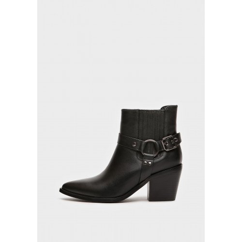 Ботильоны женские, цвет ЧЕРНЫЙ, XT034_01PB-BL "XT034_01PB-BL" 4