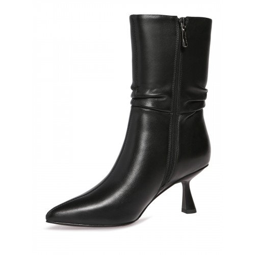 Ботильоны женские, цвет ЧЕРНЫЙ, SH019_03_01_KB "SH019_03_01_KB" 2