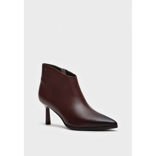 Ботильоны женские, цвет БОРДОВЫЙ, LD053_01KB-WN "LD053_01KB-WN" 1