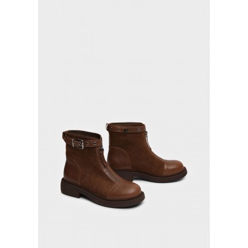 Ботинки женские, цвет Коричневый, XJ053_02VB-BR "XJ053_02VB-BR" 2